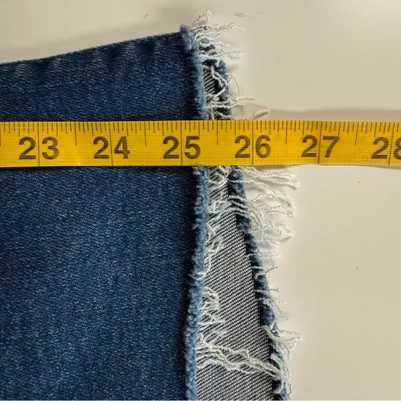 NWT MOTHER The Insider Crop Step Fray Work Hard Play Hard Size 26 - Picture 13 of 14